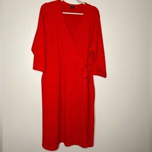 Torrid Textured Wrap Dress